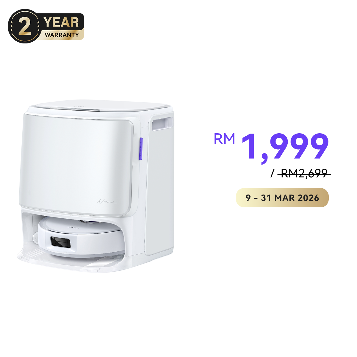 Narwal Freo X10 Pro Robot vacuum cleaner with mop function