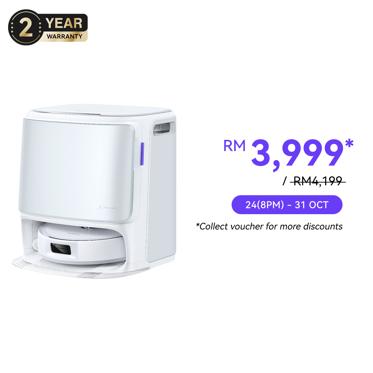 Narwal Freo Z10 Robot Vacuum & Mop