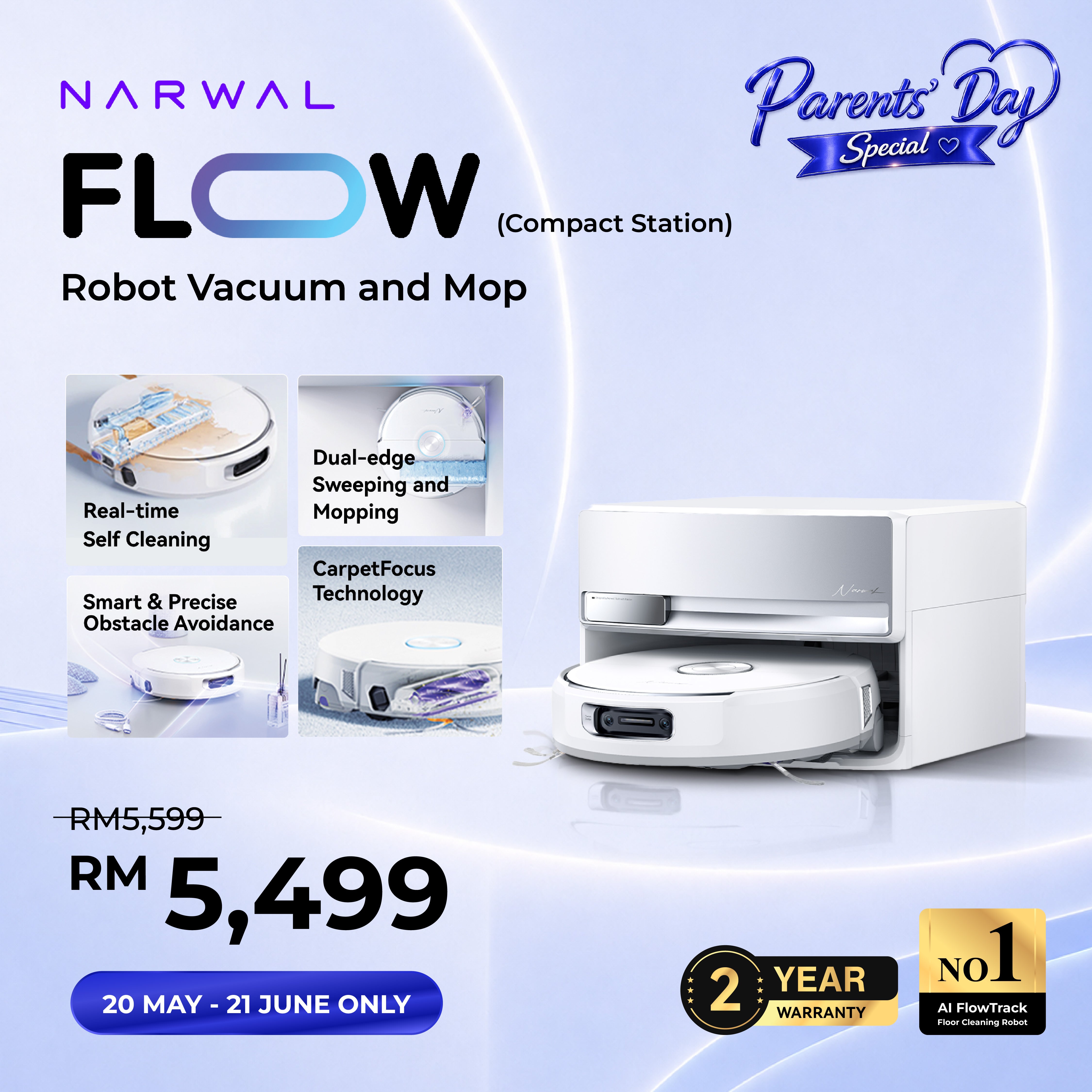 Narwal Flow Robot Vacuum