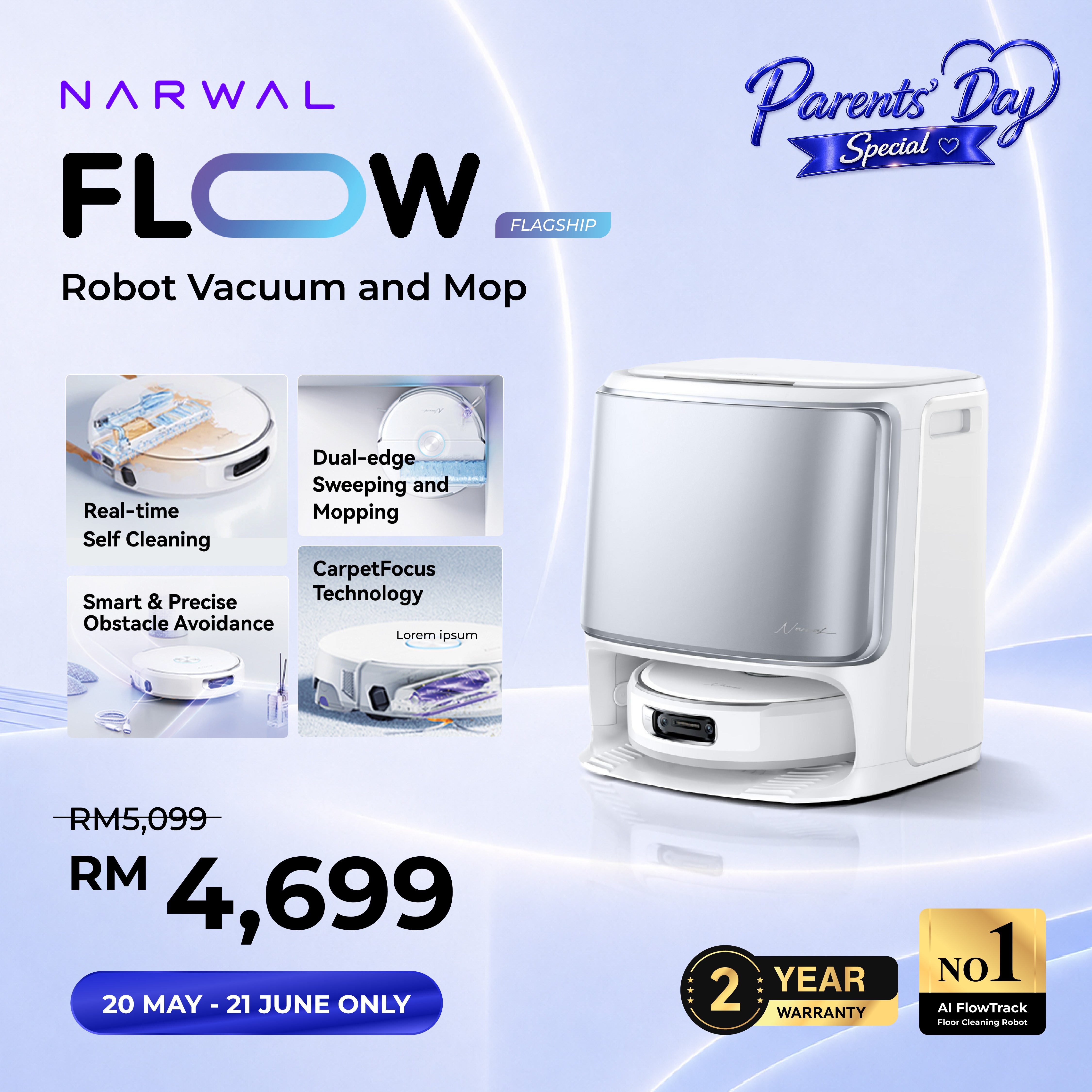 Narwal Flow Robot Vacuum