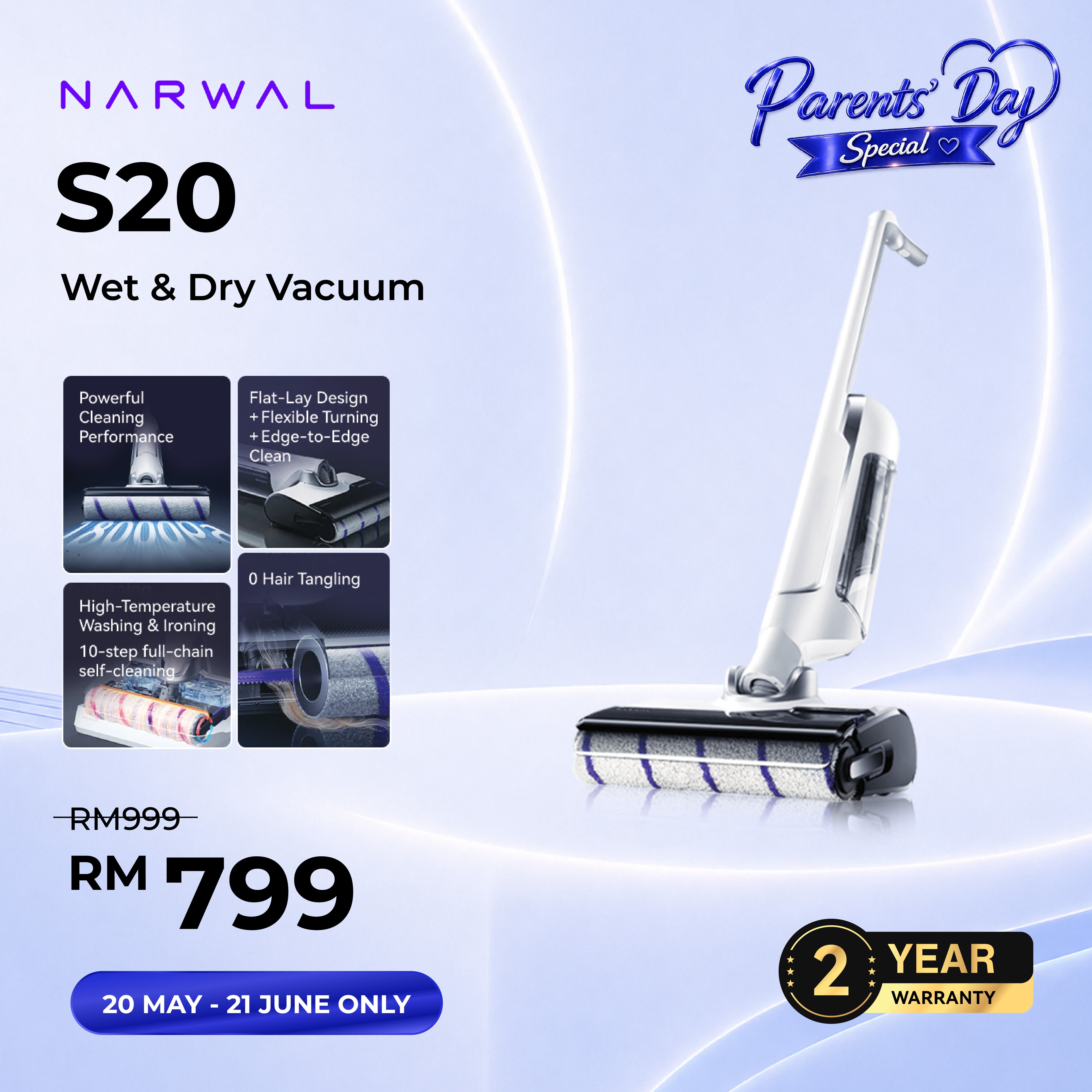 Narwal S20 Vacuum Mop