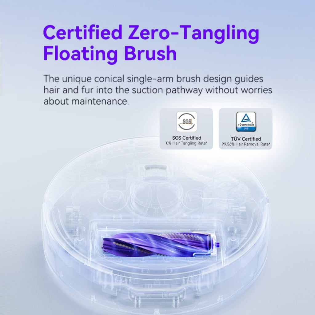 Zero-tangling Silent Roller Brush 2.0 for Flow